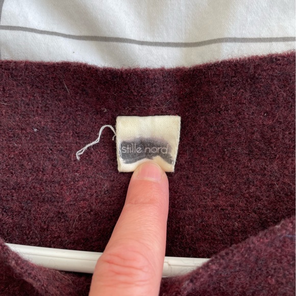 Stille Nord Boiled Wool Sweater - Picture 4 of 5